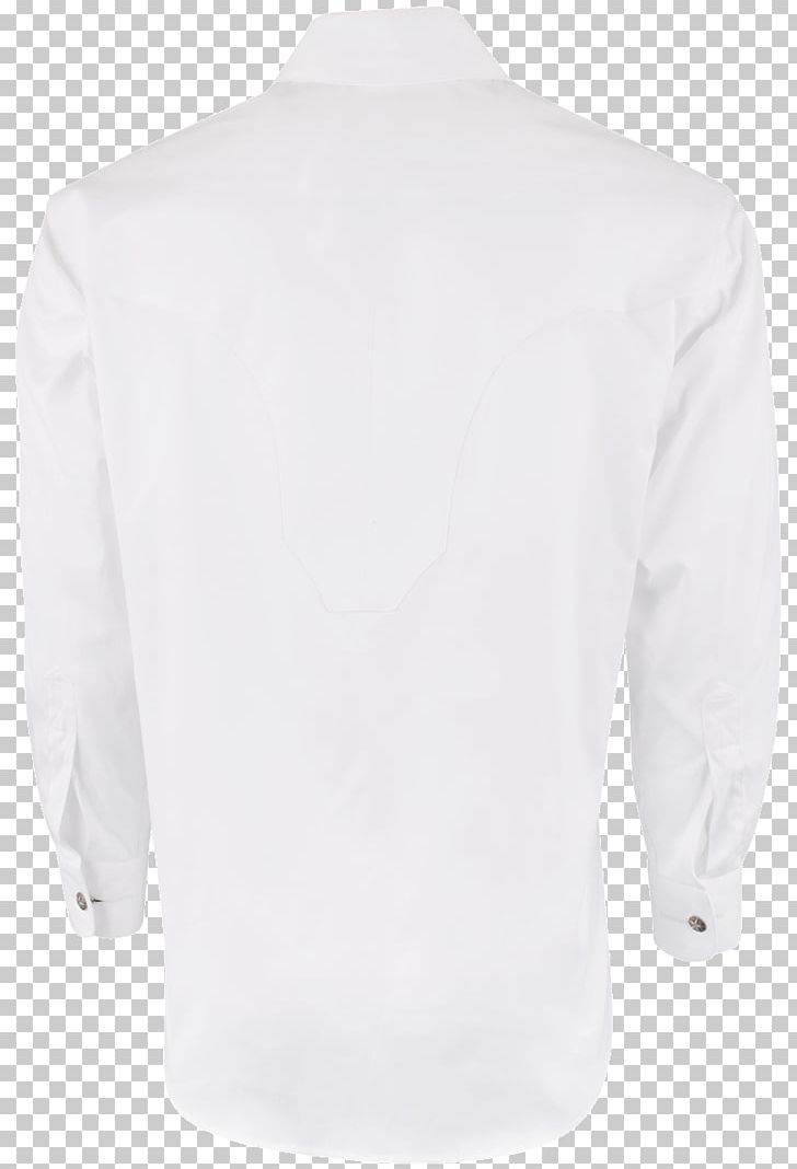 Long-sleeved T-shirt White PNG, Clipart, Blouse, Blue, Button, Clothing, Collar Free PNG Download