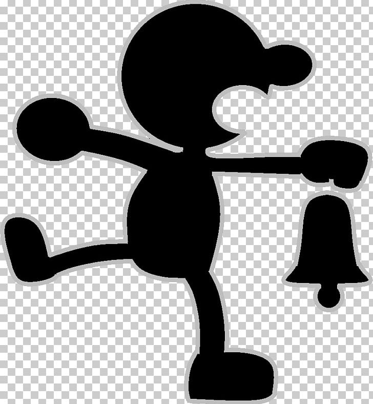 Super Smash Bros. For Nintendo 3DS And Wii U Game & Watch Mr. Game And Watch Drawing PNG, Clipart, Art, Artist, Artwork, Black And White, Cartoon Free PNG Download