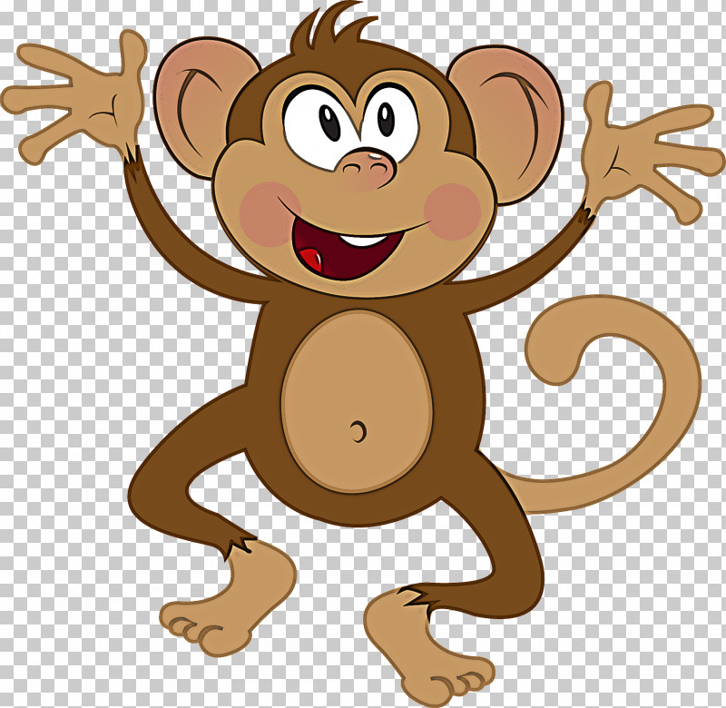 Cartoon Brown Sticker Animation Old World Monkey PNG, Clipart, Animation, Brown, Cartoon, Old World Monkey, Sticker Free PNG Download