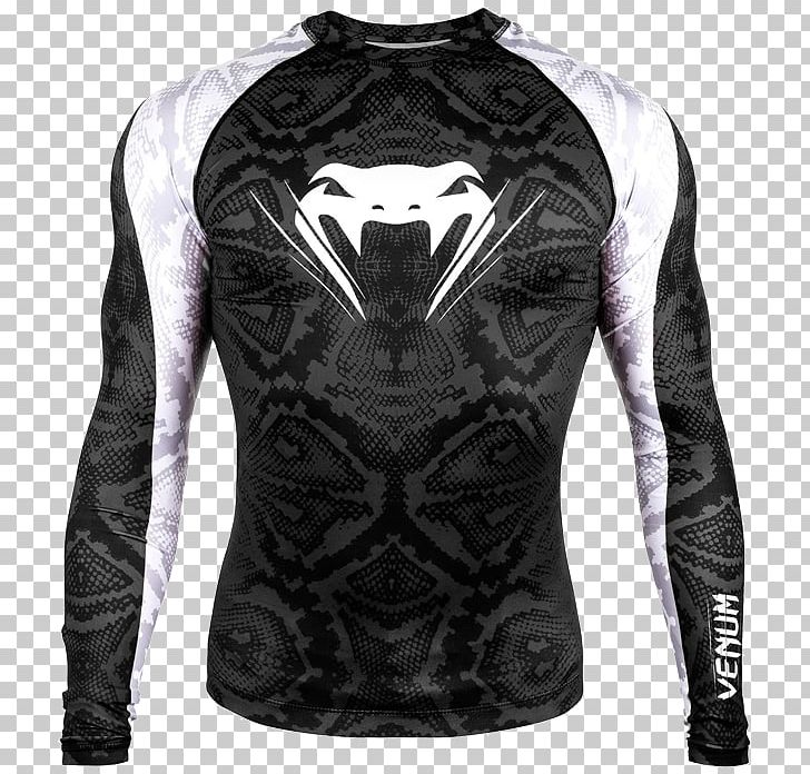 Rash Guard Venum Mixed Martial Arts Clothing Boxing PNG, Clipart, Amazonia, Black, Boxing, Brazilian Jiujitsu, Clothing Free PNG Download