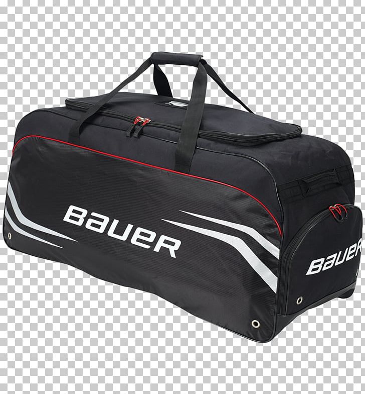 National Hockey League Bauer Hockey Ice Hockey Bag PNG, Clipart, Automotive Exterior, Black, Clothing, Goaltender, Hand Luggage Free PNG Download