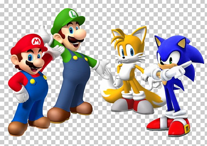 Mario & Sonic At The Olympic Games Super Mario Bros. Sonic The Hedgehog Sonic R PNG, Clipart, Action Figure, Cartoon, Computer Wallpaper, Fictional Character, Mario Free PNG Download