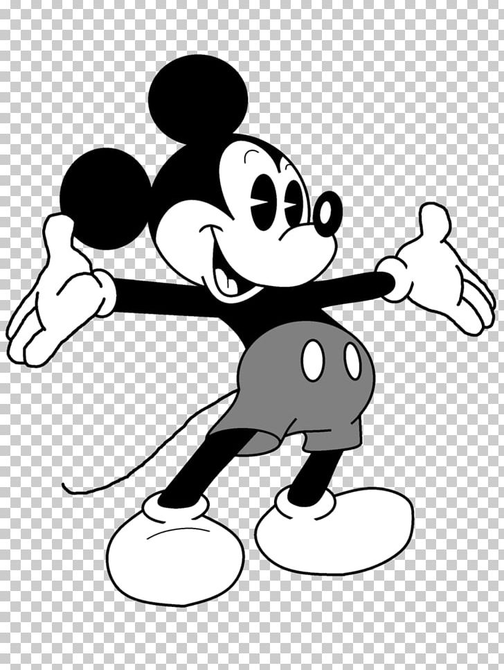 Mickey Mouse Minnie Mouse The Walt Disney Company Black And White PNG ...