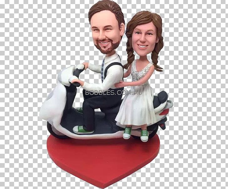 Bobblehead Wedding Cake Topper Figurine PNG, Clipart, Bobblehead, Bride, Bridegroom, Car, Couple Free PNG Download