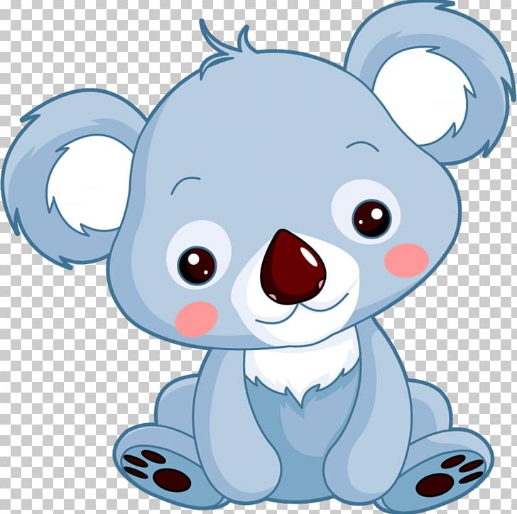 baby koala bear outline