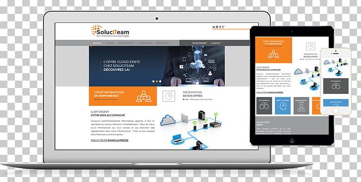 Soluciteam Responsive Web Design Web Developer Computer Software PNG, Clipart, Aixenprovence, Business, Computer Software, Display Advertising, Electronics Free PNG Download