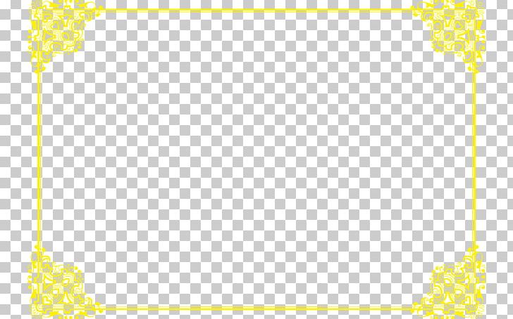 Yellow Area Pattern PNG, Clipart, Area, Border, Border Frame, Border Vector, Certificate Border Free PNG Download