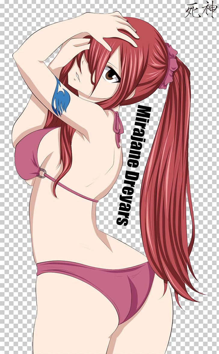 Erza Scarlet Anime Fairy Tail Character Fiction PNG, Clipart, Abdomen, Arm, Art, Black Hair, Brown Hair Free PNG Download