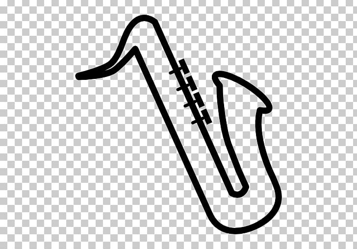 Saxophone Musical Instruments Wind Instrument PNG, Clipart, Area, Black, Black And White, Brand, Computer Icons Free PNG Download