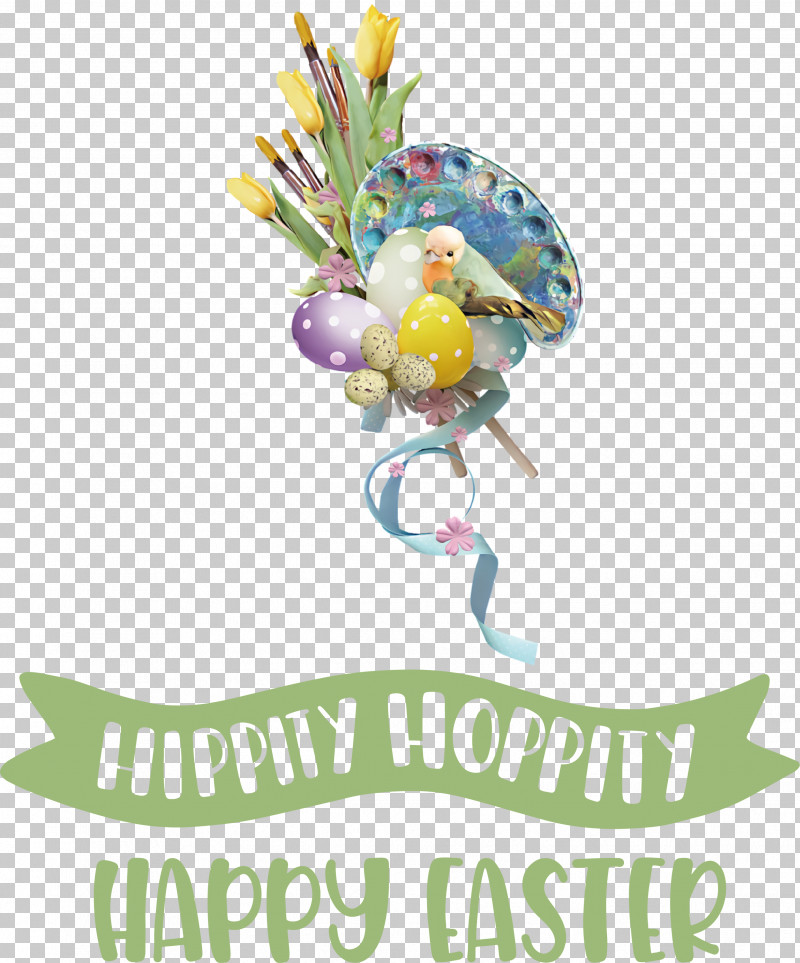 Hippity Hoppity Happy Easter PNG, Clipart, Christmas Day, Easter Basket, Easter Bunny, Easter Egg, Easter Postcard Free PNG Download