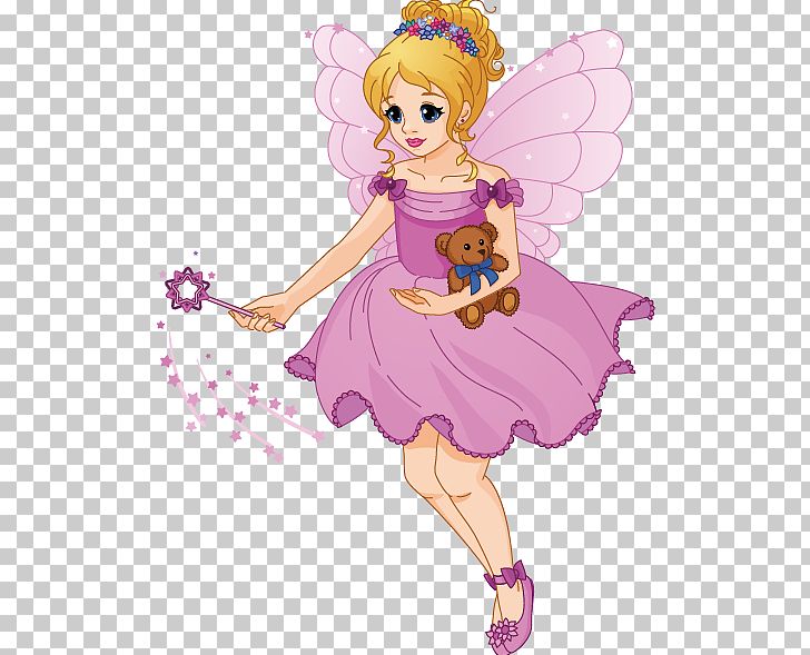 Fairy Cartoon Wand Illustration PNG, Clipart, Art, Design, Doll, Fictional Character, Flower Free PNG Download
