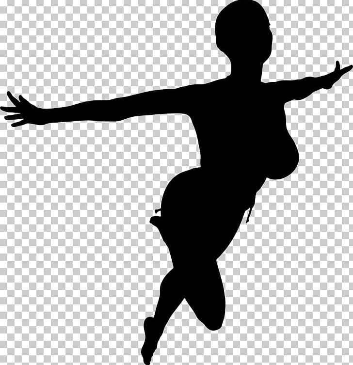 Silhouette Woman PNG, Clipart, Animals, Arm, Balance, Ballet, Black And White Free PNG Download