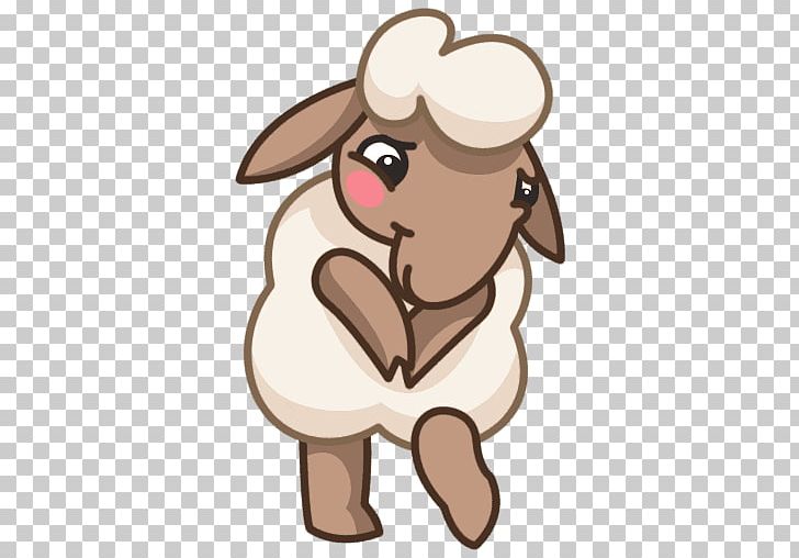 Sticker VKontakte Telegram Advertising Sheep PNG, Clipart, Android, Animals, Cartoon, Dog Like Mammal, Facebook Free PNG Download