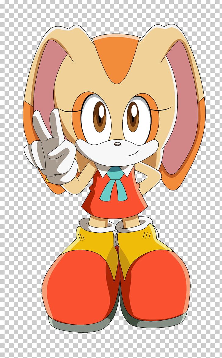 Cream The Rabbit Amy Rose Mother Rabbit Tails Sonic The Hedgehog PNG, Clipart, Amy Rose, Art, Cartoon, Chao, Cream Free PNG Download