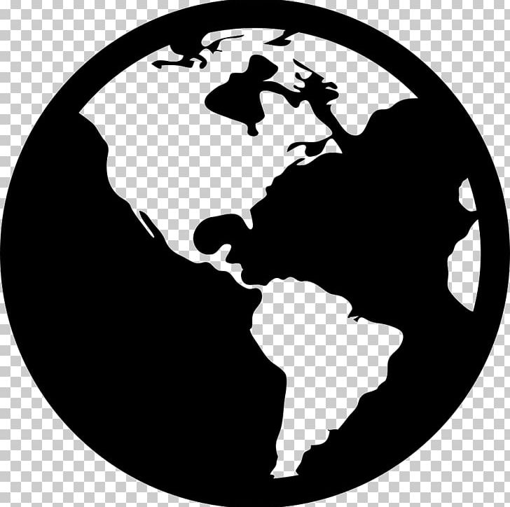 World Map Globe Earth PNG, Clipart, Black And White, Border, Circle, Computer Icons, Computer Wallpaper Free PNG Download