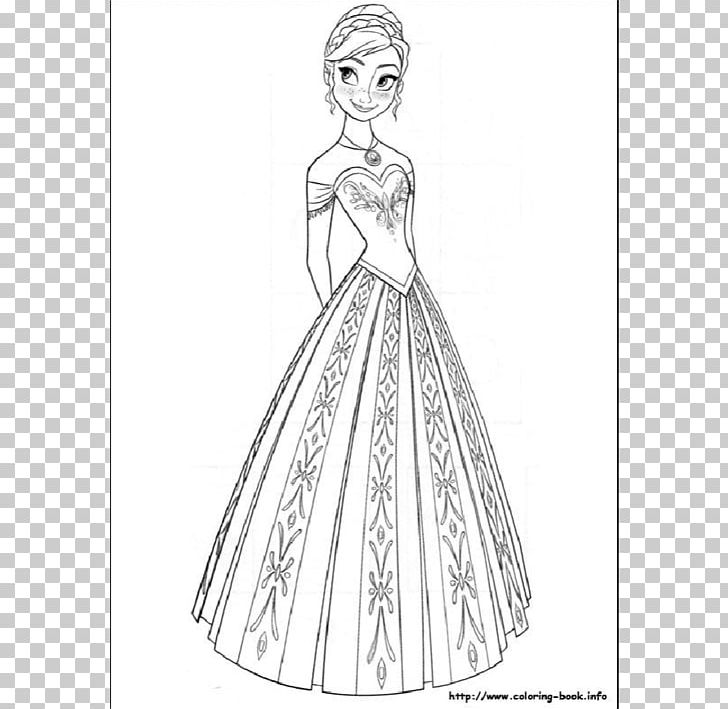 Elsa Anna Olaf Kristoff Coloring Book PNG, Clipart,  Free PNG Download
