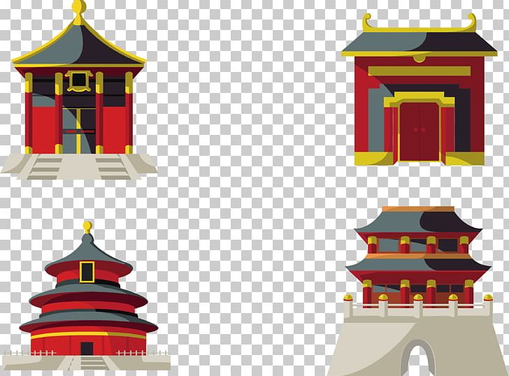 Temple Of Heaven Chinese Pagoda PNG, Clipart, Cartoon, China, Chinese, Chinese Architecture, Chinese Border Free PNG Download