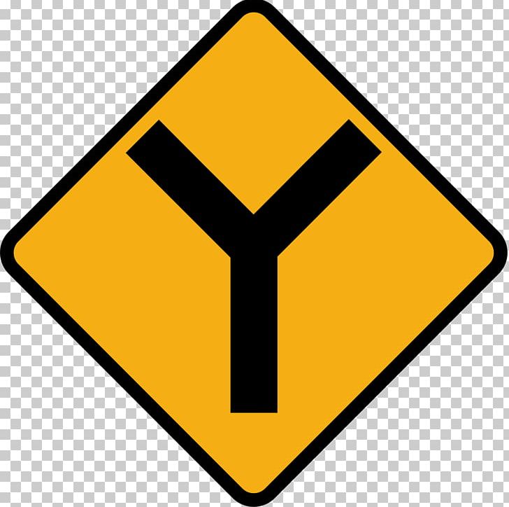 Traffic Sign Warning Sign Road Three-way Junction PNG, Clipart, Angle, Area, Highway, Junction, Line Free PNG Download