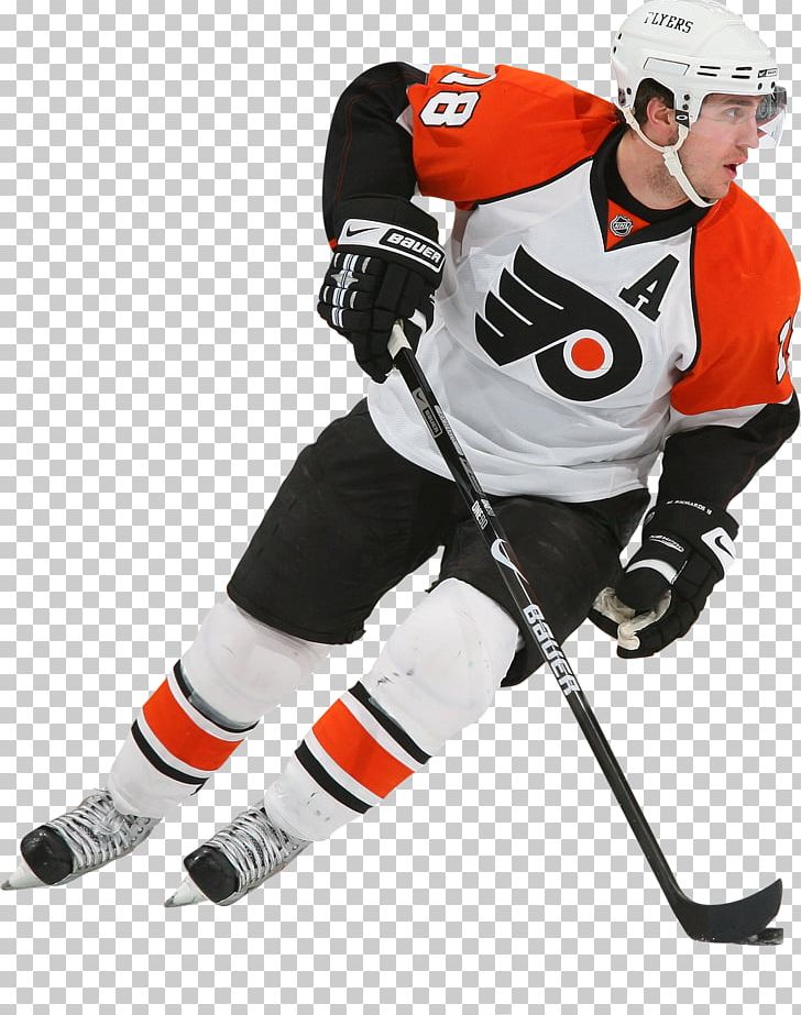 Philadelphia Flyers National Hockey League Ice Hockey Sport PNG, Clipart, Baseball Equipment, College Ice Hockey, Defenseman, Hockey, Hockey Sticks Free PNG Download