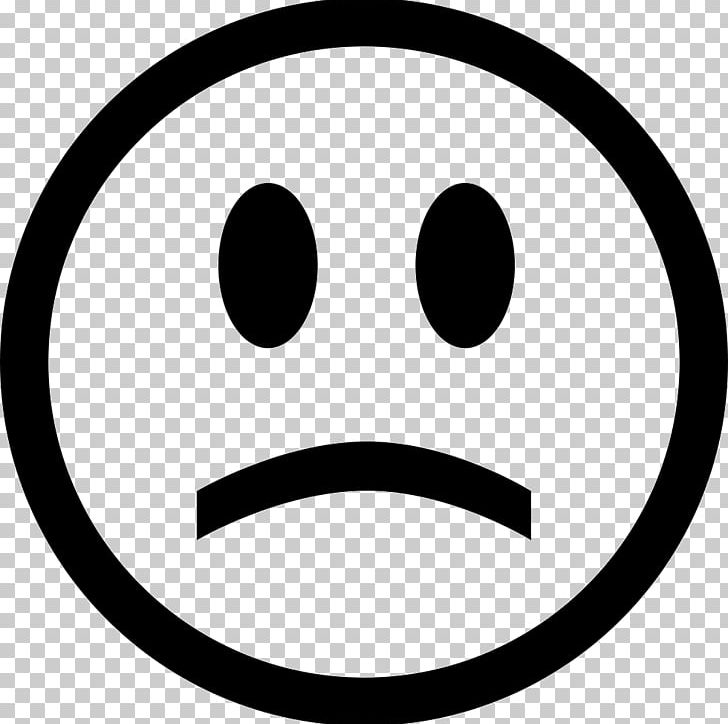 Smiley Computer Icons Emoticon Sadness Symbol PNG, Clipart, Base 64, Black And White, Cdr, Circle, Computer Icons Free PNG Download