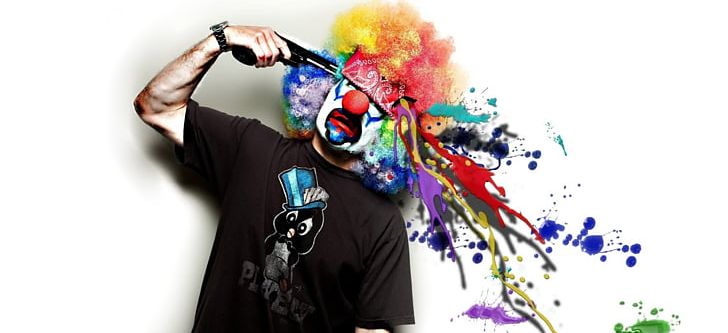 Joker Evil Clown Firearm PNG, Clipart, Art, Clown, Desktop Wallpaper, Digital Art, Display Resolution Free PNG Download