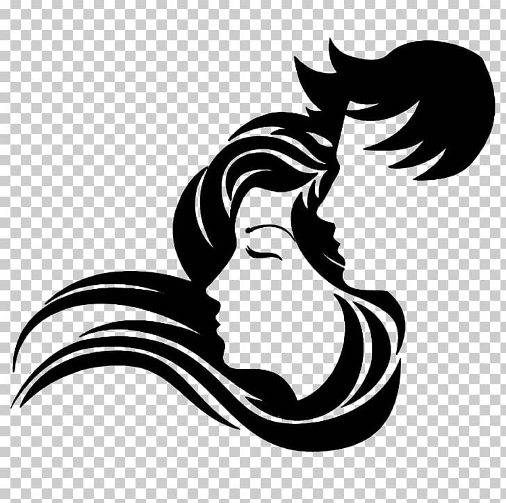 Logo Beauty Parlour Drawing PNG, Clipart, Artwork, Beauty Parlour, Bird, Black, Black And White Free PNG Download