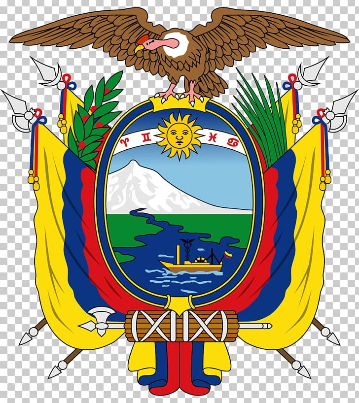 Guayas River Coat Of Arms Of Ecuador Flag Of Ecuador National Symbols Of Ecuador PNG, Clipart, Art, Artwork, Beak, Blazon, Coat Of Arms Free PNG Download