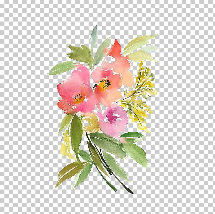 Watercolor: Flowers Paper Watercolour Flowers Painting PNG, Clipart, Blossom, Botanical Illustration, Branch, Color, Cut Flowers Free PNG Download