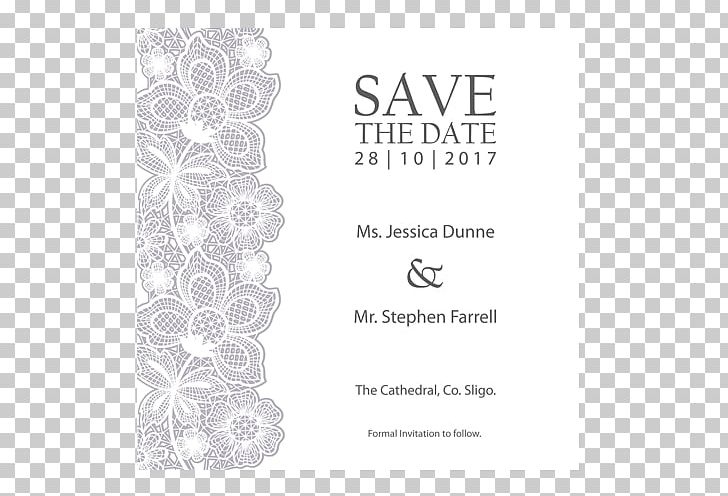Wedding Invitation Save The Date RSVP White Wedding PNG, Clipart, Brand, Color, Flower, Holidays, Lace Free PNG Download