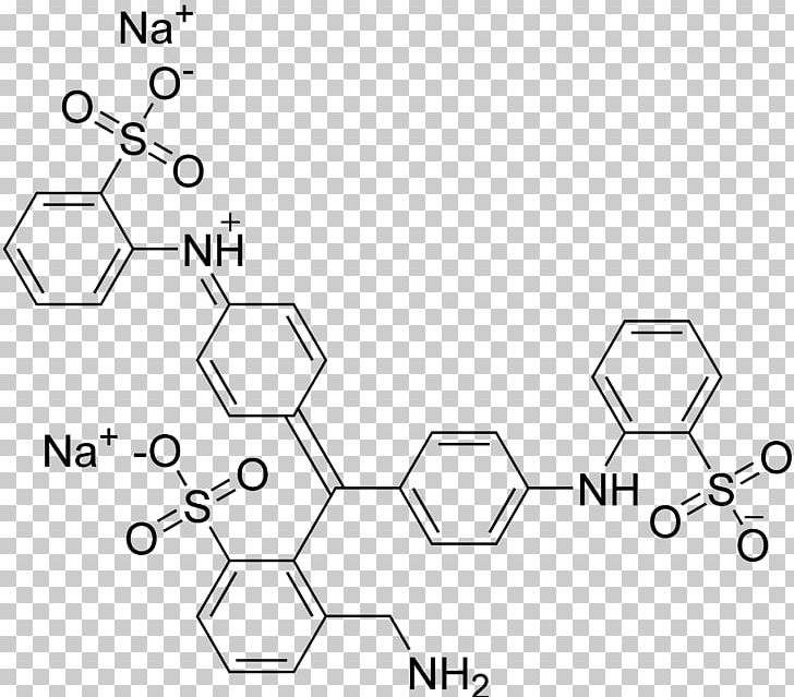 Water Blue Aniline Blue WS Chemical Compound Methyl Blue Molecule PNG, Clipart, Angle, Aniline Blue Ws, Area, Auto Part, Black And White Free PNG Download