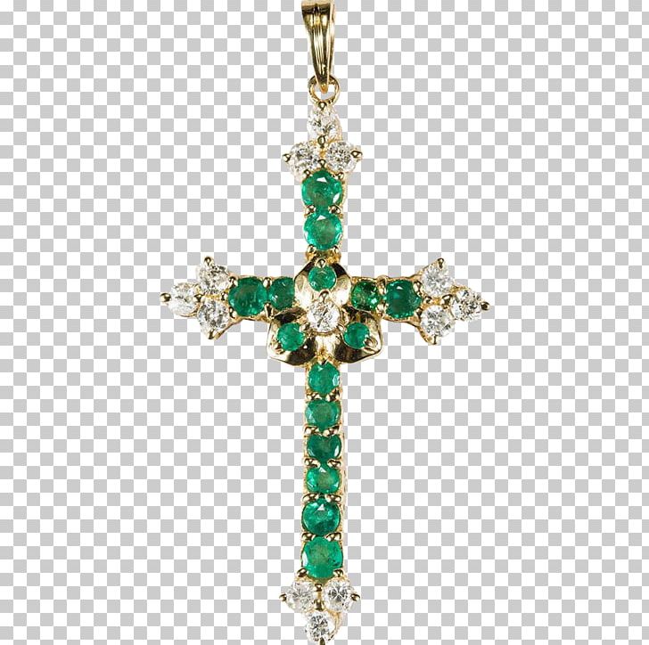 Christian Cross Emerald Charms & Pendants Jewellery PNG, Clipart, Body Jewelry, Cabochon, Charms Pendants, Christian Cross, Clothing Accessories Free PNG Download