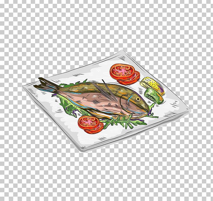 Fish Cartoon Illustration PNG, Clipart, Animals, Animal Source Foods, Aquarium Fish, Cartoon, Cooking Free PNG Download