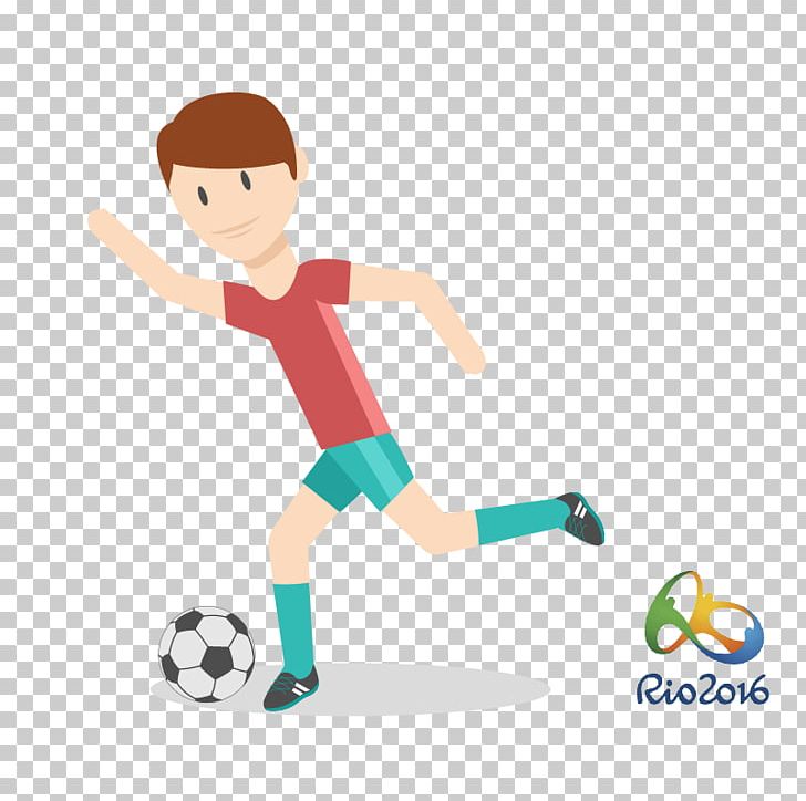 2016 Summer Olympics Rio De Janeiro Football Sport PNG, Clipart, 2016 Olympic Games, Boy, Cartoon, Child, Competition Event Free PNG Download