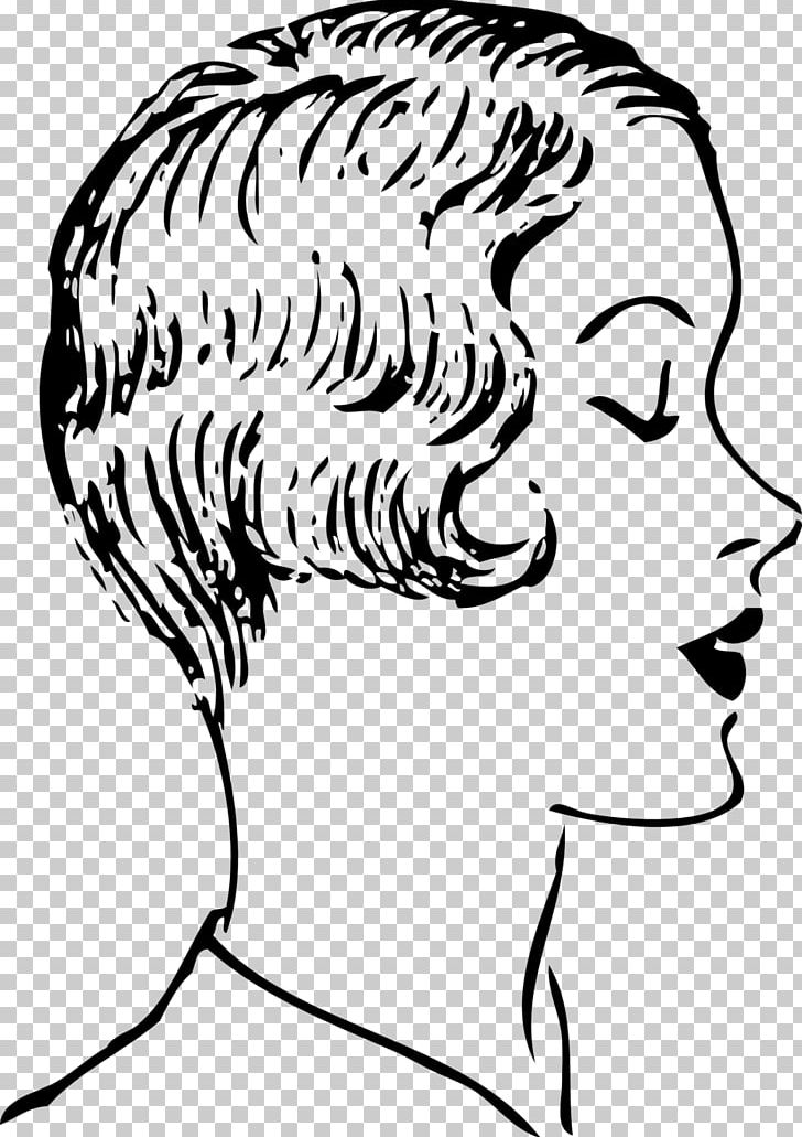 Hair Clipper Comb Hairstyle Bob Cut PNG, Clipart, Artwork, Barber, Black And White, Bob Cut, Cheek Free PNG Download