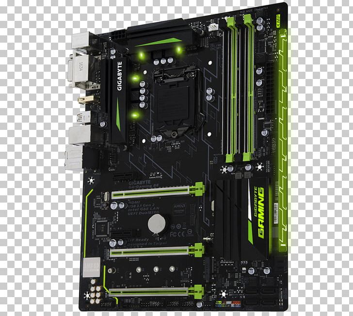 Intel LGA 1151 Gigabyte Technology Motherboard ATX PNG, Clipart, Central Processing Unit, Computer, Computer Accessory, Computer Case, Computer Component Free PNG Download