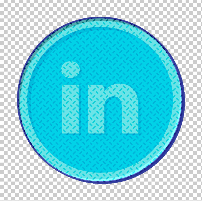 Linkedin Icon PNG, Clipart, Aqua, Azure, Blue, Circle, Electric Blue Free PNG Download