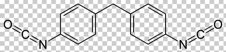 Methylene Diphenyl Diisocyanate Chemical Substance Pharmaceutical Drug Sertraline Social Anxiety Disorder PNG, Clipart, Angle, Area, Black And White, Chemistry, Diagram Free PNG Download