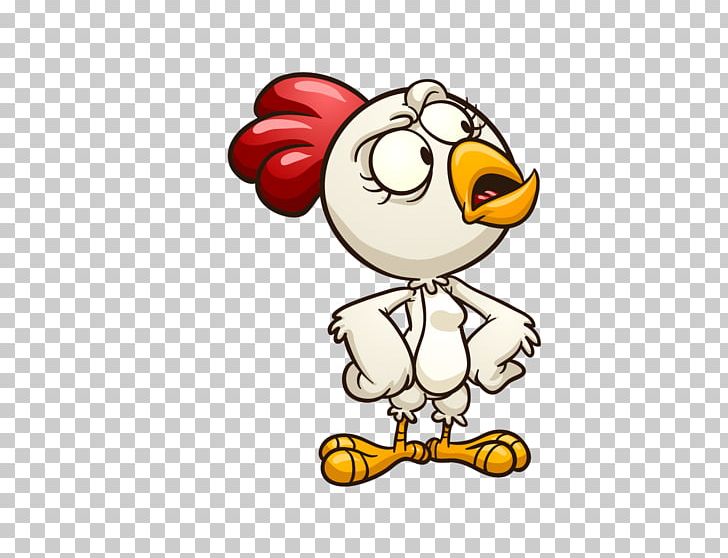 Chicken Cartoon Illustration PNG, Clipart, Animals, Animation, Beak, Bird, Chick Free PNG Download