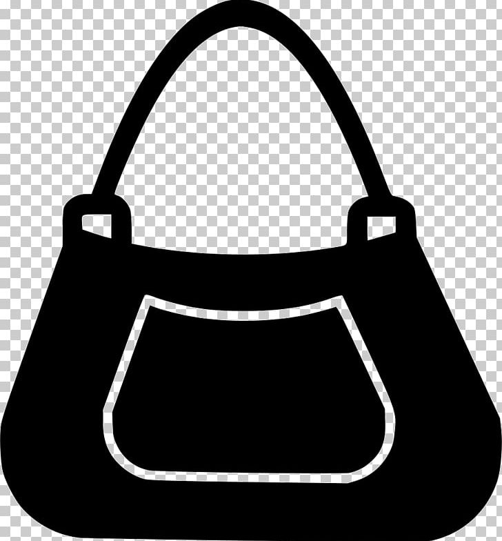 Line art black and white woman purse Royalty Free Vector