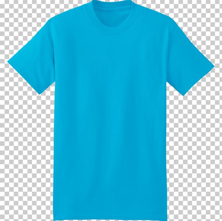 Printed T-shirt Clothing Hanes PNG, Clipart, Active Shirt, Angle, Aqua, Azure, Blue Free PNG Download