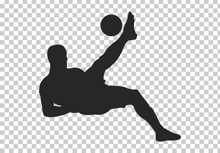 Football Player Silhouette PNG, Clipart, Arm, Athlete, Ball, Black And White, Cristiano Ronaldo Free PNG Download