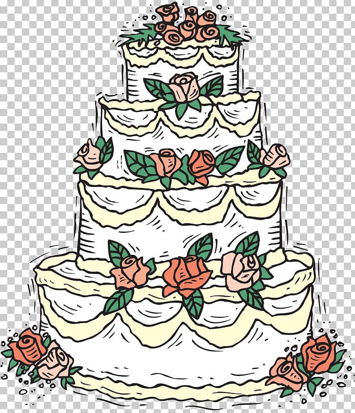Wedding Cake Birthday Cake Drawing PNG, Clipart, Artwork, Birthday, Birthday Cake, Bride, Bridegroom Free PNG Download
