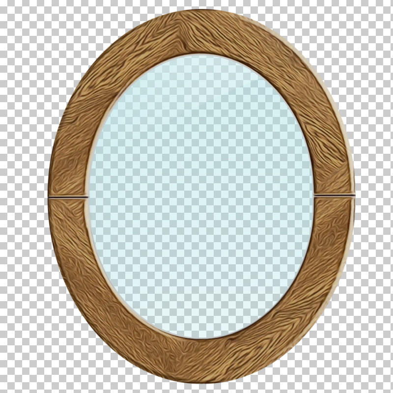 Mirror Circle Oval Beige PNG, Clipart, Beige, Circle, Mirror, Oval, Paint Free PNG Download