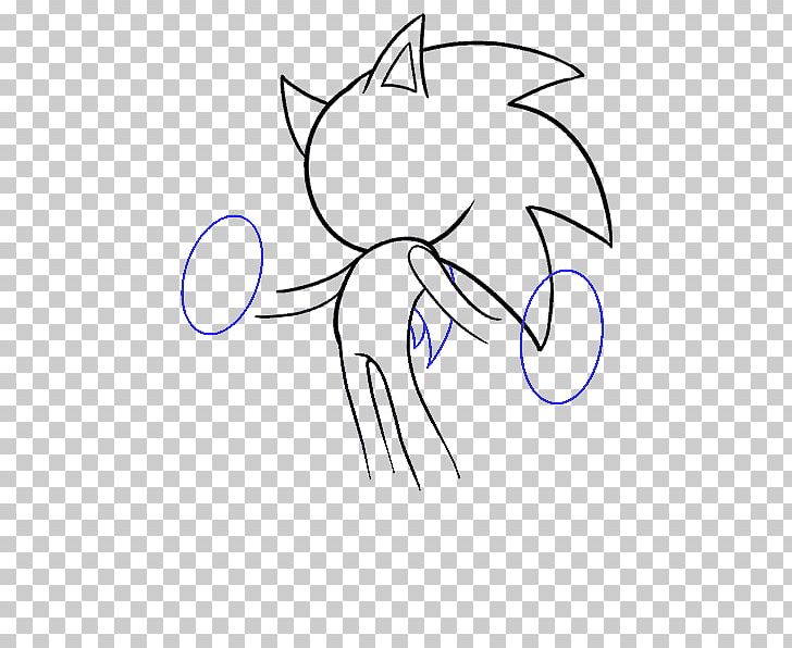 Sonic The Hedgehog Sonic Unleashed Sonic And The Black Knight Drawing PNG, Clipart, Angle, Area, Art, Artwork, Black And White Free PNG Download