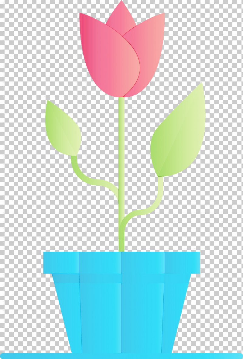 Tulip Flower Plant Plant Stem Flowerpot PNG, Clipart, Cut Flowers, Ecology, Flower, Flowerpot, Paint Free PNG Download