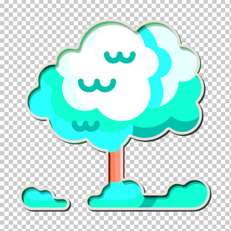 Nature Icon Tree Icon PNG, Clipart, Aqua, Cartoon, Cloud, Green, Meteorological Phenomenon Free PNG Download