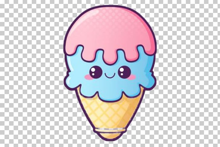 Ice Cream Sticker Redbubble Kavaii Decal PNG, Clipart, Cream, Cuteness, Decal, Desktop Wallpaper, Die Cutting Free PNG Download