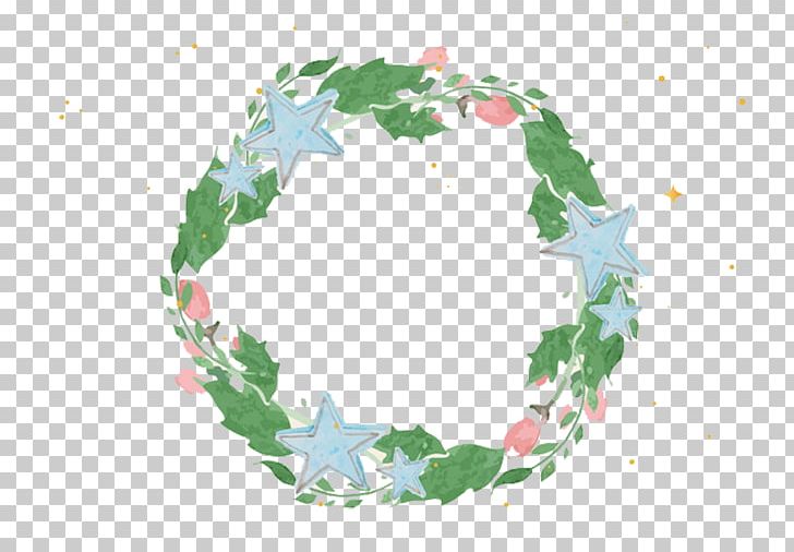 Watercolor Painting Christmas Flower PNG, Clipart, Border Frame, Border Frames, Box, Circle, Color Free PNG Download