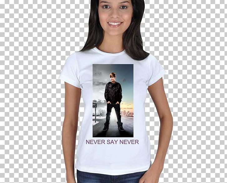 T-shirt Woman Never Let You Go Boyfriend Never Say Never (Single Version) PNG, Clipart, Boyfriend, Clothing, Collar, Jeans, Justin Bieber Free PNG Download