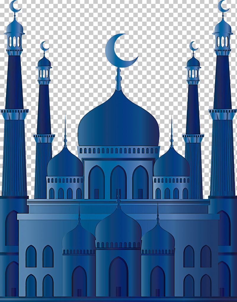 Mosque Ramadan Kareem PNG, Clipart, Arch, Architecture, Blue, Building, Byzantine Architecture Free PNG Download